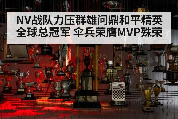 NV战队力压群雄问鼎和平精英全球总冠军 伞兵荣膺MVP殊荣
