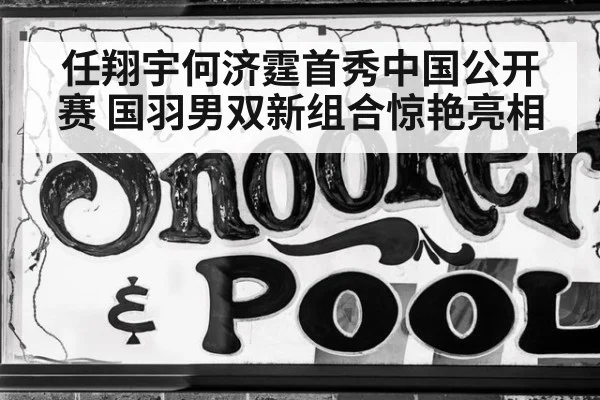 任翔宇何济霆首秀中国公开赛 国羽男双新组合惊艳亮相